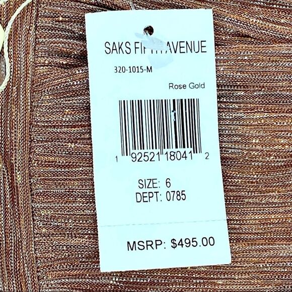 Jonathan Simkhai Shimmer Nina Plisse Mini Dress Sz 6 Fairy Coquette Ballet Party - Picture 9 of 11